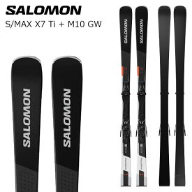 SALOMON サロモン スキー板 S/MAX X7 Ti + M10 GW ビンディングセット 26-27モデル