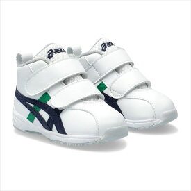 [asics SUKUSUKU]アシックススクスクベイビーシューズGD.ランナーBABY SL-MID(1144A004)(107)ホワイト/ダークネイビー