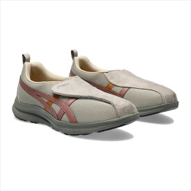 [asics walking]アシックスウォーキングレディースウォーキングシューズライフウォーカー(1242A018)(250)ベージュ/ピンク.BG