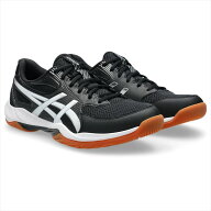 [asics]アシックス男女兼用インドアスポーツシューズGEL-ROCKET 12(1073A080)(001)ブラック/ホワイト