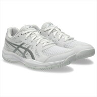 [asics]アシックスジュニアバレーボールシューズUPCOURT 6 GS(1074A045)(104)ホワイト/ピュアシルバー