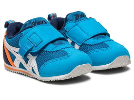 [asics]アシックスベイビーシューズアイダホ BABY KT-ES 3(1144A257)(402)シアンブルー/ホワイト