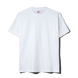 【1点までメール便可】[Hanes]ヘインズ大きいサイズ(XXL,3XL) BEEFY半袖Tシャツ(H5180L)(010)ホワイト