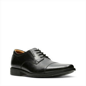 [Clarks]N[NXYV[YTilden Cap(26110309)Black Leather