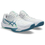 [asics]アシックスインドアスポーツシューズSKY ELITE FF 3(1051A080)(106)ホワイト/サバブルー