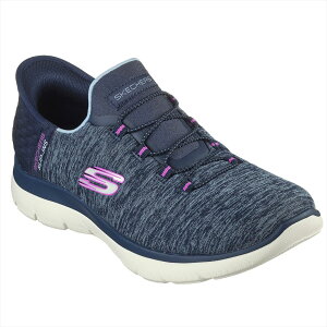 [SKECHERS]�X�P�b�`���[�Y���f�B�[�X�X���b�v�C���Y�V���[�YSUMMITS-DAZZLING HAZE(149937W)(NVPR)�l�C�r�[/�p�[�v��