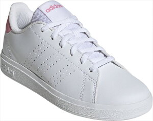 [adidas]�A�f�B�_�X�W���j�A�V���[�YADVANCOURT BASE 2.0 J(ID3886)�t�b�g�E�F�A�z���C�g/�u���X�s���N/�R�A�u���b�N