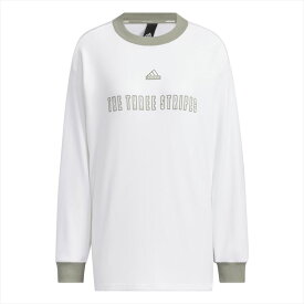 [adidas]アディダス レディースW WORD クルースウェット(JSY25)(IM8754)ホワイト