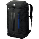 アディダス ボール用デイパック40L ADP48BKB ブラック×ブルー