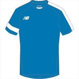 ニューバランス ジュニアゲームシャツ JJTF0489 RBT ロイヤルブルー×ホワイト