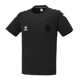 [hummel]ヒュンメルハンドボールレフリーシャツ(HAK3005)(90)ブラック