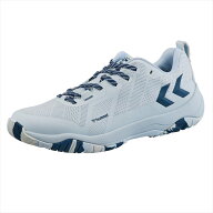 [hummel]ヒュンメルハンドボールシューズKOMET POWER 3.0(HAS8043)(6770)ライトブルー×ネイビー