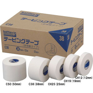 ニチバン バトルウィン テーピングテープ C タイプ 非伸縮 12mm 12m Ch12 36巻 テーピング 価格比較 価格 Com