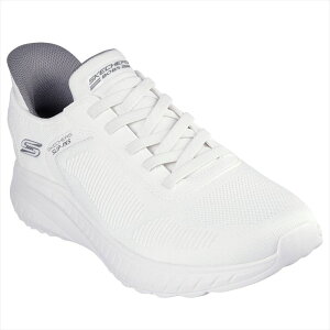 [SKECHERS]�X�P�b�`���[�Y�����Y�X���b�v�C���Y�����j���O�V���[�YBOBS SPORT SQUAD CHAOS-SOLID STEP(118312W)(W)�z���C�g