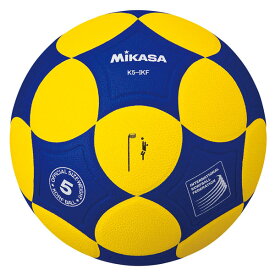 ミカサ コーフボール5号 国際コーフボール連盟公式試合球 K5-IKF イエロー×ブルー