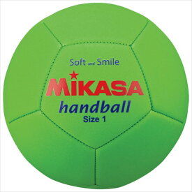 ミカサ スマイルハンドボール1号球 縫い 150g STPEH1-LG ライトグリーン