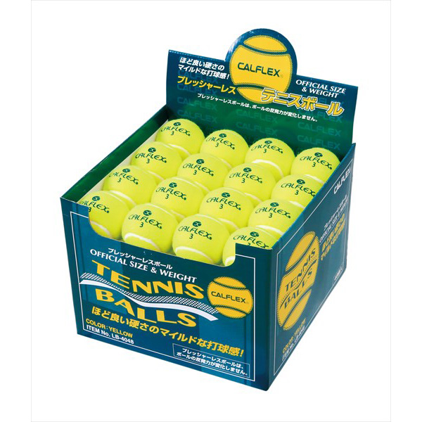 おうちトレーニング サクライ貿易 ノンプレッシャー 硬式テニスボール イエロー 日本製 48球 別倉庫からの配送 LB-4048