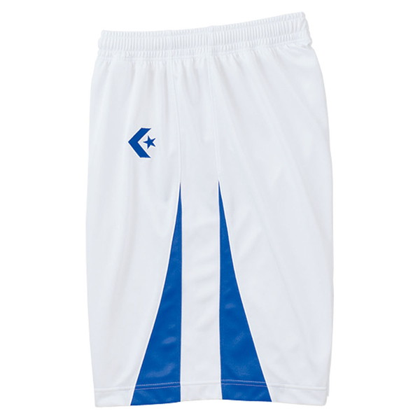 バスケット 最大59%OFFクーポン ゲームシャツ パンツ コンバース ゲームパンツ ホワイト×Rブルー 上等な CB251801 1125