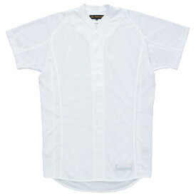 ゼット野球 プロステイタス 立襟ユニフォームシャツ BU505ST 1100 ホワイト