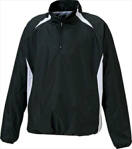 ゼット ハーフジップジャンパー BOV335 1911 ブラックXホワイト