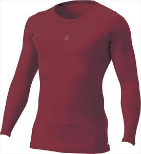 ゼット PCWクルーネック 長袖 アンダーシャツ フィットタイプ BPRO800C 6801 Wエンジ