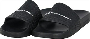[UNDER ARMOUR]�A���_�[�A�[�}�[UA �A�[�}�[ �X���C�h ���C�g(6007528)(001)�u���b�N/�u���b�N/�z���C�g