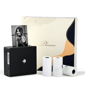 [r[T] T[}v^[ Phomemo M02 ~jv^[ |Pbgv^[@XebJ[v^[ v[g X}zv^[ 53mm Bluetoothڑ [d m[g 蒠 ƌv ̎ 