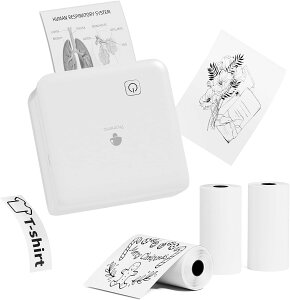 ~jv^[ X}zΉ T[}v^[ tHgv^[ Phomemo M02 M02Pro Mv^[ 15~53mm Bluetoothڑ m[g ʐ^ 蒠 ƌv wK tH {Ή iEE