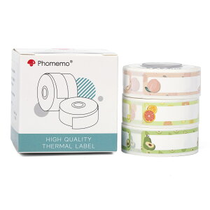 Phomemo Q30S Ή xe[v M[ xV[ tH  12mm*40mm 160 Ⴂ3Zbg p }bg S ϐ zCg  x T[}v^[p MV[