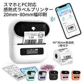 【スーパーDEAL P30倍 8/12 10:00~】ラベルプリンター ラベルライター Phomemo M110 / M220 感熱ラベルプリンター スマホ·パソコン対応 Bluetooth接続 サーマルプリンター 業務用 50~80mm幅 シールプリンター 宛名プリンター バーコード 食品表示 整理整頓 DIY 充電式