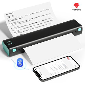 [���r���[���T] �v�����^�[ A4�� �g�уv�����^�[ Phomemo M08F �T�[�}���v�����^�[ ���o�C���v�����^�[ �C���N�s�v ���^ �r�W�l�X���� �X�}�z����v�����g Bluetooth�ڑ� ���m�N����� �[�d�� PDF Wor