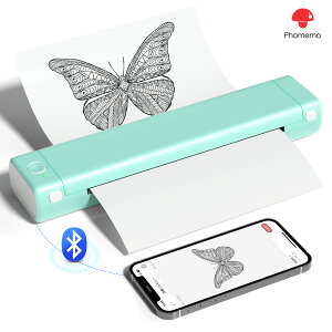 [r[T] v^[ A4 gуv^[ Phomemo M08F T[}v^[ oCv^[ CNsv ^ rWlX X}zvg Bluetoothڑ mN [d PDF Wor