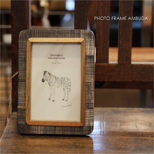 PHOTO FRAME AMBUDA tHgt[ ʐ^ Ǌ| O[ ubN  `[N Ebh ؐ  j 킢 AeB[N CeA IuWF nKL Ƒ LO u cu c 