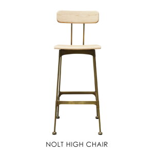 NOLT HIGH CHAIR mgnC`FA JE^[`FA wt Ƌ  ؐ _CjO `FA ֎q  ʍ75cm AbV C k S[h 