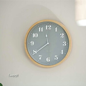 INTERFORM Twedt 時計 壁掛け 電波 アンティーク アナログ 北欧 おしゃれ 雑貨 インテリア ナチュラル 贈り物 ウッド 木 結婚祝い 新築祝い 部屋 木製 リビング シンプル CL-2125NA