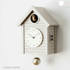 ＼ポイント最大37倍 27日 9:59まで／インターゼロ Cuckoo CLOCK 鳩時計 振り子時計 時計 壁掛け アンティーク レトロ アナログ 北欧 モダン おしゃれ 雑貨 贈り物 結婚祝い 新築祝い 部屋 リビング シンプル 高級感 ウッド 木 木製 振り子 ホワイト グレー 白 CH-059