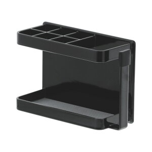 tower タワー マグネットバスルームトゥースブラシスタンド 歯ブラシ スタンド 剃刀 シェーバー 浮かす 磁石 アイアン おしゃれ 収納 モダン コンパクト 省スペース シンプル 風呂場 浴室 洗