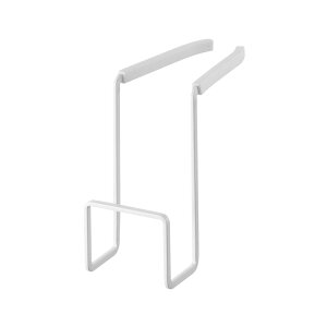 tower タワー 蛇口にかけるスポンジホルダー スポンジホルダー スポンジラック シンク ラック フック 収納 キッチン スポンジ 置き かわいい 蛇口 おしゃれ モダン シンプル 北欧 白 ホワイト