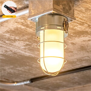 セルカークリモート 1灯シーリングライト (リモコン電球セット) リモコン 天井照明 LED カウンター トイレ 階段 洗面所 玄関 モダン シンプル ホテルライク インダストリアル マリン 照明 照