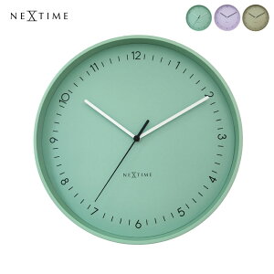 NeXtime Berlin L ネクスタイム 時計 掛け時計 壁掛け 静か 静音 北欧 モダン おしゃれ ミッドセンチュリー 子供部屋 キッズ ホテルライク アンティーク かわいい アナログ リビング インテリア