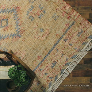 RugRu AISHA RUG 140×200cm O O}bg L x[W ʔN N VRf  Rbg wv   k ` I[V[Y  킢 rO _CjO q ̎q 