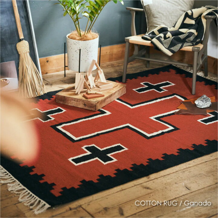 楽天市場】＼4/1限定♪店内ポイント最大10倍／BASSHU COTTON RUG 