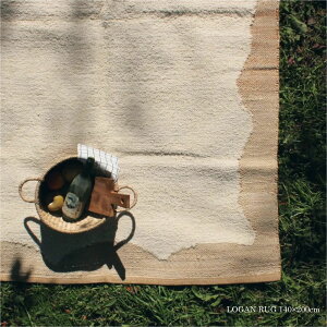 RugRu LOGAN RUG 140×200cm O O}bg x[W uE ʔN N VRf  Rbg  W[g  k ` I[V[Y  킢 rO _CjO q 