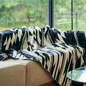 BasShu Cotton Pile Blanket Native Motif BLACKiLjpC uPbg ^IPbg ubN  Y {  VO 100%  lp y ėp 唻 \t@[ VRf k AEghA L