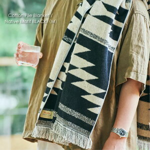 y[zBasShu Cotton Pile Blanket Native Motif BLACKiMjpC uPbg ^IPbg r[`^I ubN  Y {  100%  lp y ėp VRf k AEghA L