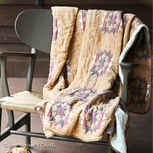 y[zBasShu Gauze Blanket CAMEL K[[ uPbg L ^IPbg K[[Pbg 140cm t ėp T}[  }`Jo[ VO 􂦂 Rbg 100% 唻 \t@ xbh VRf 