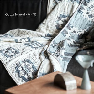 y[zBasShu Gauze Blanket WHITE K[[ uPbg zCg ^IPbg K[[Pbg 140cm t ėp T}[  }`Jo[ VO 􂦂 Rbg 100% 唻 \t@ xbh VRf 