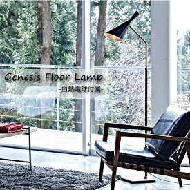 【白熱電球付属】ART WORK STUDIO GENESIS floor lamp フロアライト 照明 北欧 LED対応 ブラック ブラス ゴールド おしゃれ アンティーク 60W 床置き AW-0510V