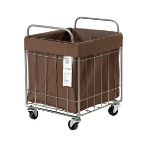 yDGY [zBRID WIRE ARTS & PRO FOLDING LAUNDRY SQUARE BASKET with CASTER 40L WIDE h[oXPbg  JS [ ܂ ܂肽 C[ k  _  J[g O[ zCg 