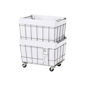 BRID WIRE ARTS & PRO STACKING BASKET 2 with CASTER WASHABLE COVER ςݏd oXPbg  JS S LX^[ [ ʂ  ނ C[ k  _  J[g O[ 